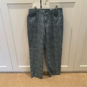 Future Collective NWT Check Pattern Jeans